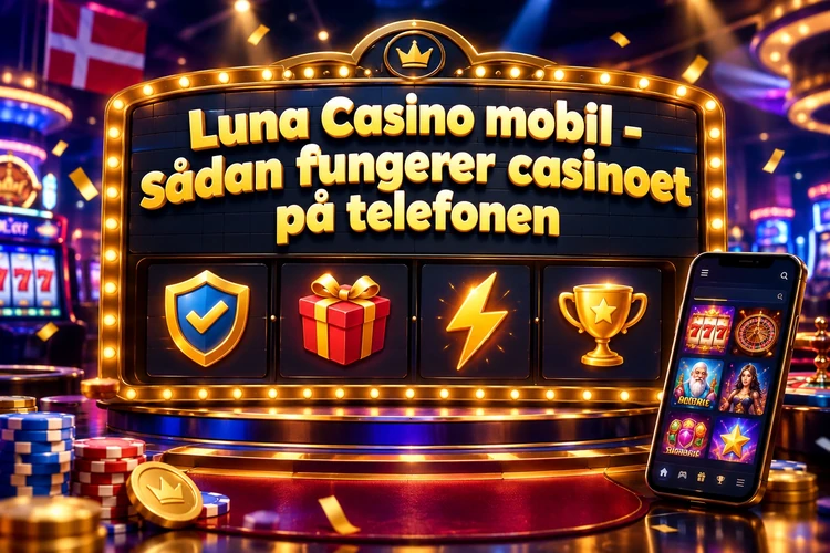 Luna Casino mobil - sådan fungerer casinoet på telefonen