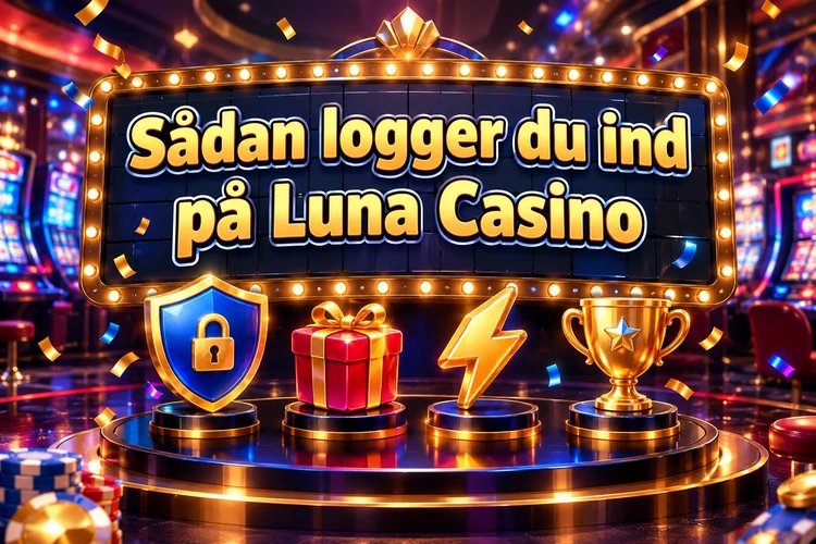 Sådan logger du ind på Luna Casino